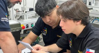 Estudiantes de Duoc UC Sede Valparaíso obtienen el segundo lugar nacional en WorldSkills Chile 2025
