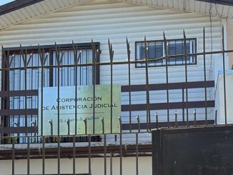 Abogada del CAVI Quillota en representación judicial durante un juicio oral por violación impropia