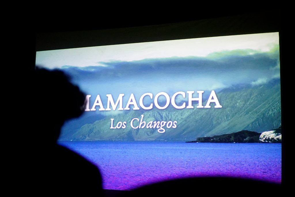 Escena del documental Mamacocha que muestra el vínculo ancestral del pueblo chango con la costa del norte de Chile.