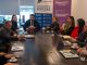 Autoridades de Duoc UC y representantes de FOLOVAP durante la firma de incorporación institucional