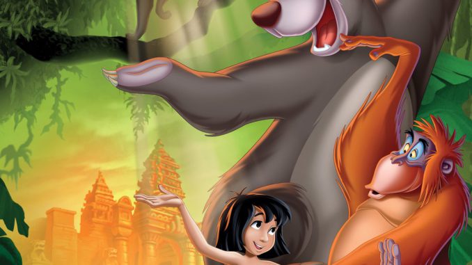 Escena de la película El Libro de la Selva durante su proyección gratuita en el Centro de Extensión Duoc UC