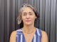 Verónica Arcos docente de arquitectura exponiendo sobre el futuro de la construcción sostenible y tecnológica