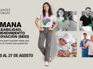 Expertos exponiendo en un auditorio durante la Semana de la Empleabilidad y Emprendimiento
