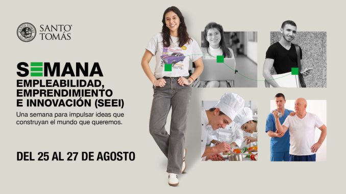 Expertos exponiendo en un auditorio durante la Semana de la Empleabilidad y Emprendimiento