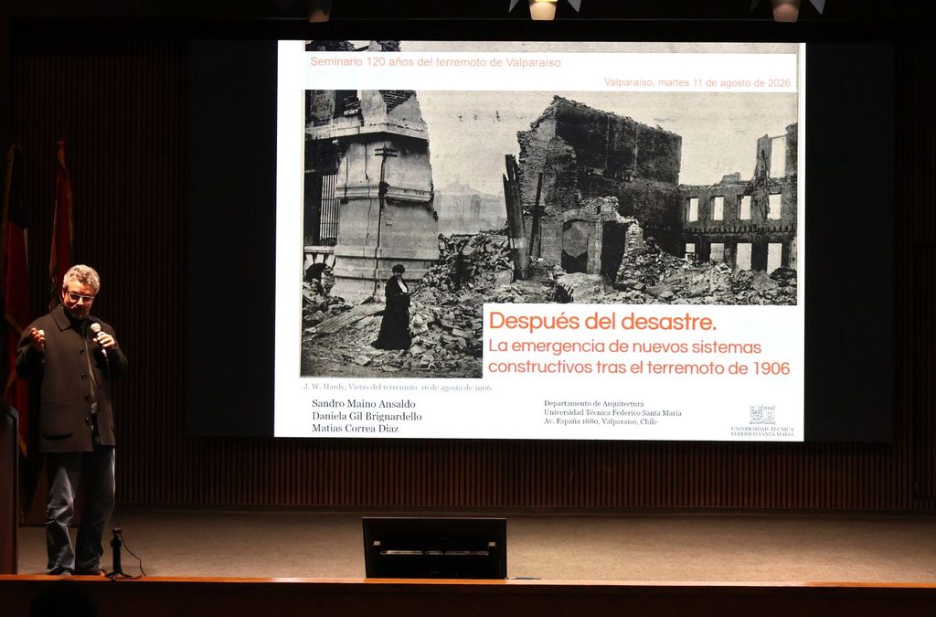 Edificio histórico en Valparaíso como ejemplo de arquitectura resiliente post terremoto de 1906.