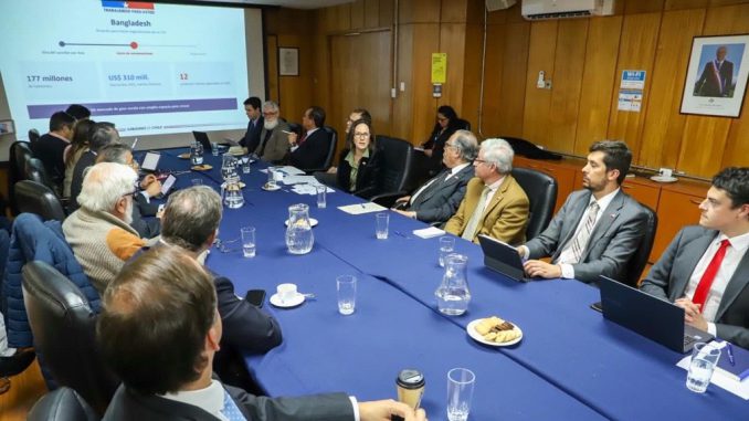 Reunión del Consejo Exportador Agroalimentario con autoridades y representantes del sector privado en Chile