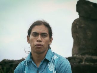 Escena del documental Los hijos que narra la historia y reconstrucción cultural en Rapa Nui