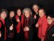 Integrantes de la agrupación Illapu en un concierto en vivo celebrando sus 55 años de historia