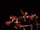 Bailarines de la Compañía de Danza UNIACC durante una presentación de repertorio chileno