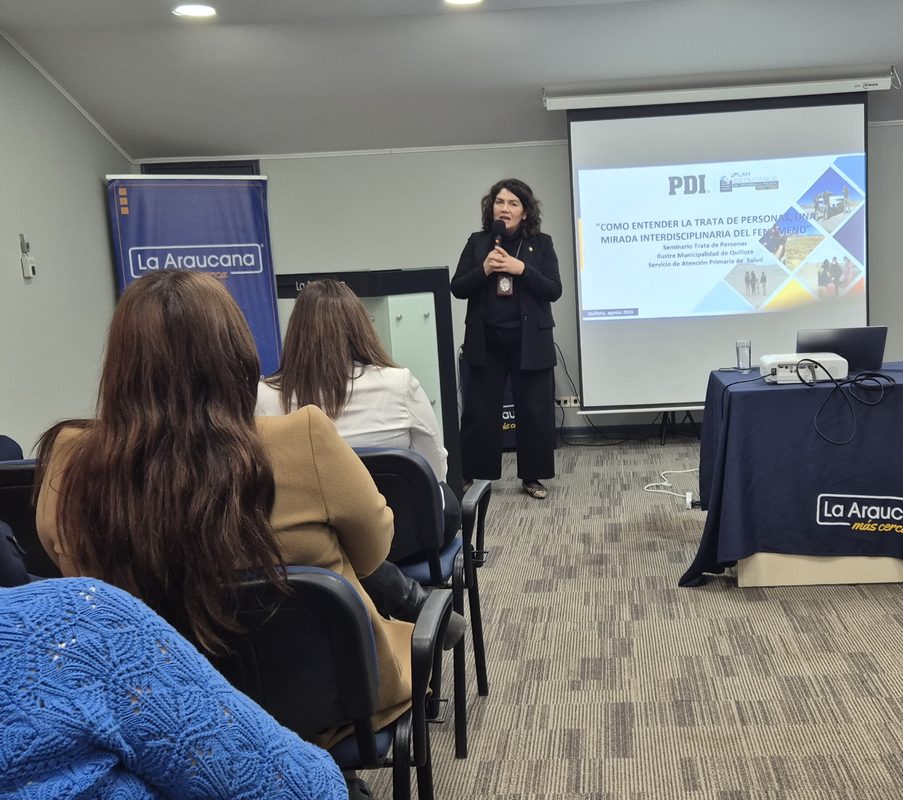 Profesionales de SaludQuillota participan en seminario sobre detección de trata de personas