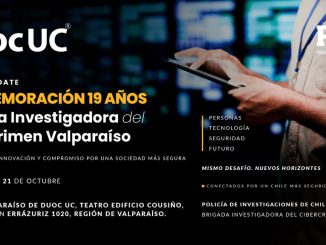 Autoridades y expertos en ciberseguridad en evento conmemorativo de Duoc UC y PDI Valparaiso