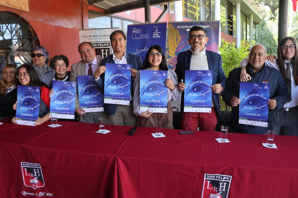 Cartel y presentación oficial de la segunda edición del Festival de Cine Miradas Mayores en San Felipe