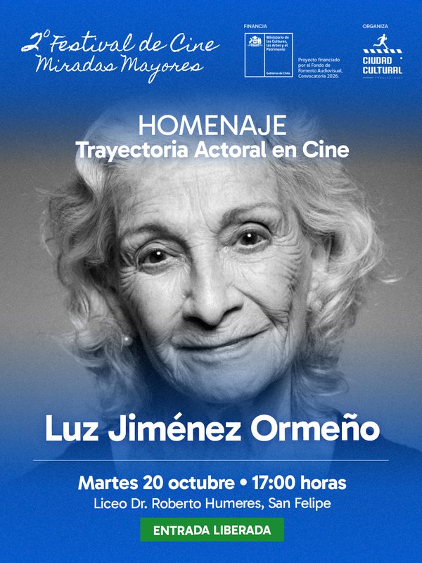 Cartel y presentación oficial de la segunda edición del Festival de Cine Miradas Mayores en San Felipe