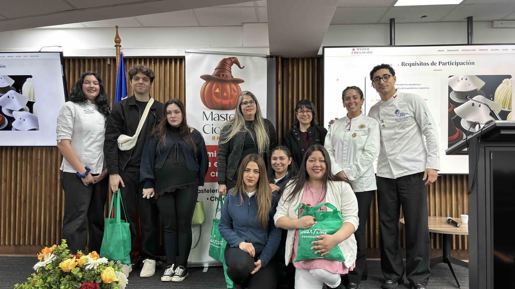 Creaciones de chocolate ganadoras del concurso Master Cioccolato Halloween 2026