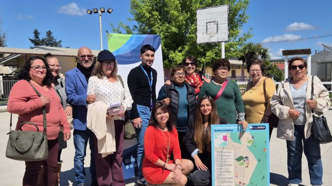 Representantes de organizaciones sociales y del municipio de Quillota participando en el levantamiento de activos comunitarios para la salud.
