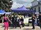 Autoridades y ciudadanos participando en el primer Mercado de Bienestar en Quillota para promover la salud mental
